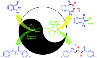 Graphical abstract: Carbodiimide insertion into sulfonimides: one-step route to azepine derivatives via a two-atom saccharin ring expansion