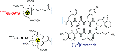 Graphical abstract: Novel bifunctional DATA chelator for quick access to site-directed PET 68Ga-radiotracers: preclinical proof-of-principle with [Tyr3]octreotide