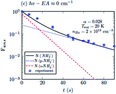 Graphical abstract: Collisional relaxation kinetics for ortho and para NH2− under photodetachment in cold ion traps