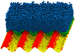 Graphical abstract: The role of surface topography in the self-assembly of polymeric surfactants