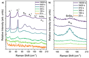 Graphical abstract: Self-limiting stoichiometry in SnSe thin films