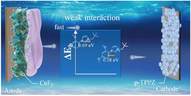 Graphical abstract: Design and synthesis of a weakly solvated electrolyte for high-performance fluoride-ion batteries