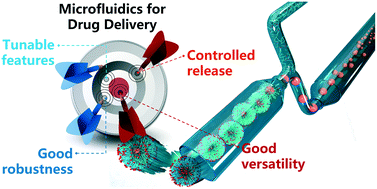 Graphical abstract: Microfluidic-assisted fabrication of carriers for controlled drug delivery