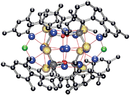Graphical abstract: A 32 vertex polyhedron via supramolecular assembly of silanedithiolate silanolate units