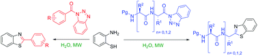 Graphical abstract: Catalyst-free facile synthesis of 2-substituted benzothiazoles