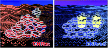 Graphical abstract: Controlled chemistry of tailored graphene nanoribbons for electrochemistry: a rational approach to optimizing molecule detection