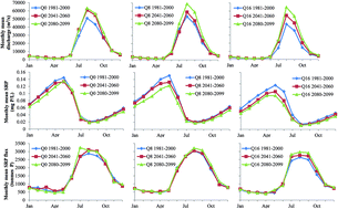 Graphical abstract: Assessing the impacts of climate change and socio-economic changes on flow and phosphorus flux in the Ganga river system