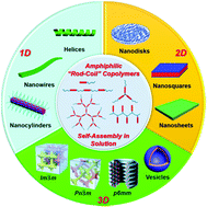 Graphical abstract: “Rod–coil” copolymers get self-assembled in solution