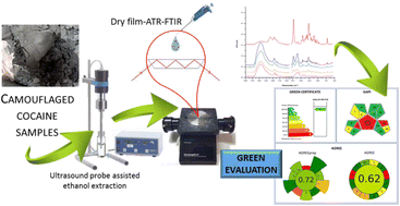 Graphical abstract: A green methodology for the determination of cocaine in camouflaged samples