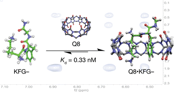 Graphical abstract: Peptide recognition by a synthetic receptor at subnanomolar concentrations