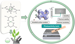 Graphical abstract: Nickel complexes based on amidine for applications in gas-assisted methods and photocatalysis