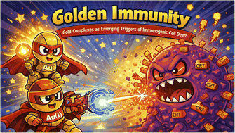 Graphical abstract: Golden immunity: gold complexes as emerging triggers of immunogenic cell death