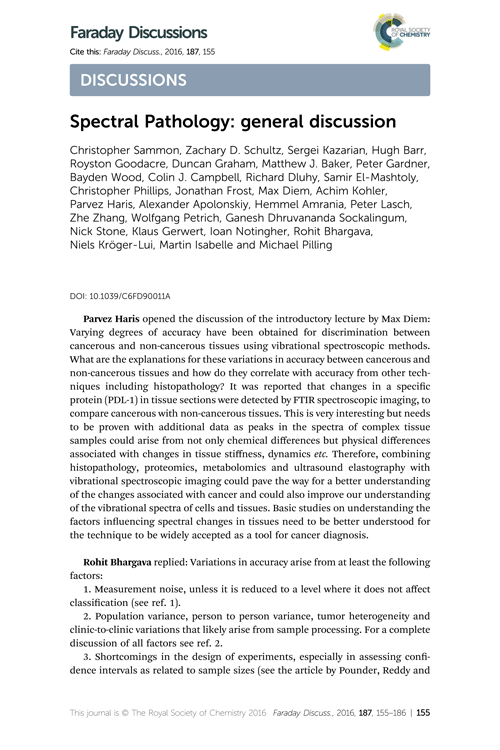 Spectral Pathology: general discussion