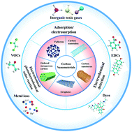 Graphical abstract: Recent progress on carbon nanomaterials for the electrochemical detection and removal of environmental pollutants