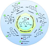 Graphical abstract: Derivatization based on tetrazine scaffolds: synthesis of tetrazine derivatives and their biomedical applications