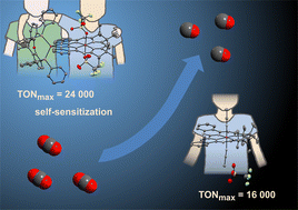 Graphical abstract: Influence of a neighbouring Cu centre on electro- and photocatalytic CO2 reduction by Fe-Mabiq