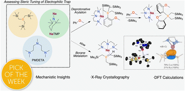 Graphical abstract: Sodium mediated deprotonative borylation of arenes using sterically demanding B(CH2SiMe3)3: unlocking polybasic behaviour and competing lateral borane sodiation