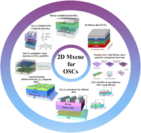 Graphical abstract: 2D MXene interface engineering for organic solar cells