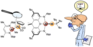 Graphical abstract: Lessons from recent theoretical treatments of Al–M bonds (M = Fe, Cu, Ag, Au) that capture CO2