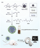 Graphical abstract: Enhancing MRI through high loading of superparamagnetic nanogels with high sensitivity to the tumor environment