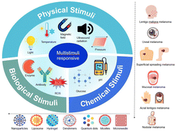 Graphical abstract: Innovative approaches to melanoma treatment: a spotlight on stimuli-responsive biomaterials