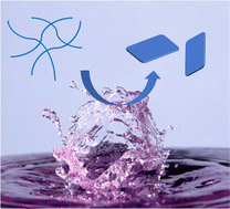 Graphical abstract: A water playground for peptide re-assembly from fibrils to plates