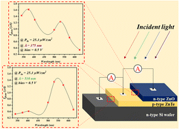 Graphical abstract: Fast-response self-powered double-heterojunction n-ZnO/p-ZnTe/n-Si photodetector