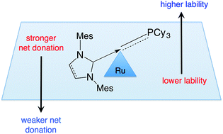 Graphical abstract: The divergent effects of strong NHC donation in catalysis