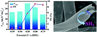 Graphical abstract: Biomass-derived oxygen-doped hollow carbon microtubes for electrocatalytic N2-to-NH3 fixation under ambient conditions