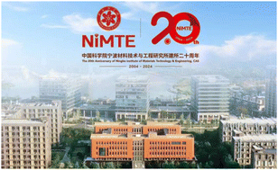 Graphical abstract: Two decades of materials research excellence at NIMTE: celebrating the 20th anniversary of Ningbo Institute of Materials Technology and Engineering, Chinese Academy of Sciences