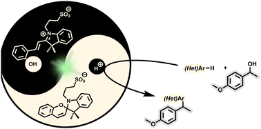 Graphical abstract: Merocyanine-based photoacids as recyclable catalysts in visible-light-driven transformations