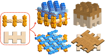 Graphical abstract: Restructuring of mortise-and-tenon frameworks at the molecular level