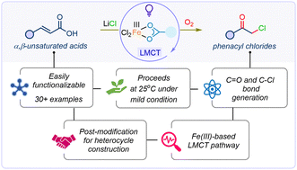Graphical abstract: Decarboxylative chlorination of α,β-unsaturated acids