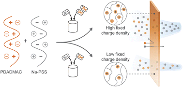 Graphical abstract: Improving the fixed charge density of sustainably produced saloplastic anion exchange membranes