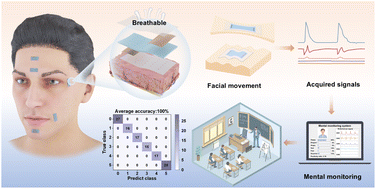 Graphical abstract: Deep-learning-enabled breathable thermogalvanic hydrogel array for self-powered mental monitoring