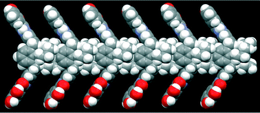 Graphical abstract: Guest induced head-to-tail columnar assembly of 5,17-difunctionalized calix[4]arene