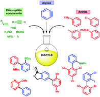 Graphical abstract: Synthesis of biaryls using aryne intermediates