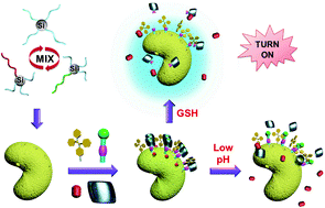 Graphical abstract: Mesoporous silica nanobeans dual-functionalized with AIEgens and leaning pillar[6]arene-based supramolecular switches for imaging and stimuli-responsive drug release