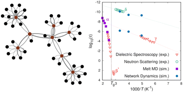 Graphical abstract: Network dynamics: a computational framework for the simulation of the glassy state