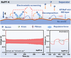 Graphical abstract: Salt engineering toward stable cation migration of Na metal anodes