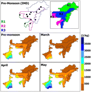 Graphical abstract: Spatio-temporal changes in the pre-monsoon thunderstorm activities of northeast India over the past four decades