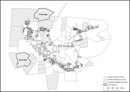 Graphical abstract: Optimisation and costing of faecal sludge management options for Lusaka's informal settlements