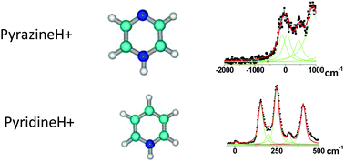 Graphical abstract: Non-radiative processes in protonated diazines, pyrimidine bases and an aromatic azine