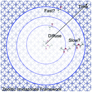 Graphical abstract: Diffusion as a function of guest molecule length and functionalization in flexible metal–organic frameworks