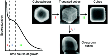 Graphical abstract: Theoretical framework and experimental methodology to elucidate the supersaturation dynamics of nanocrystal growth