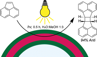 Graphical abstract: Selective photodimerization of acenaphthylene in polymersome nanoreactors