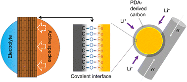 Graphical abstract: Covalent netting restrains dissolution enabling stable high-loading and high-rate iron difluoride cathodes