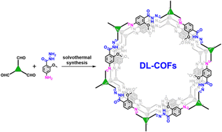 Graphical abstract: Construction of imine–hydrazone dual linkage covalent organic frameworks