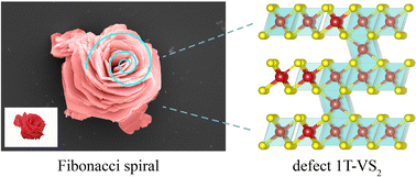 Graphical abstract: Defective 1T-VS2 with fibonacci pattern unlocking high mass-loading and self-charging cathodes for aqueous zinc-ion batteries
