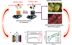 Graphical abstract: Integration of multiwalled carbon nanotubes with MoS2/BiFeO3: a hybrid matrix for high-energy asymmetric supercapacitors